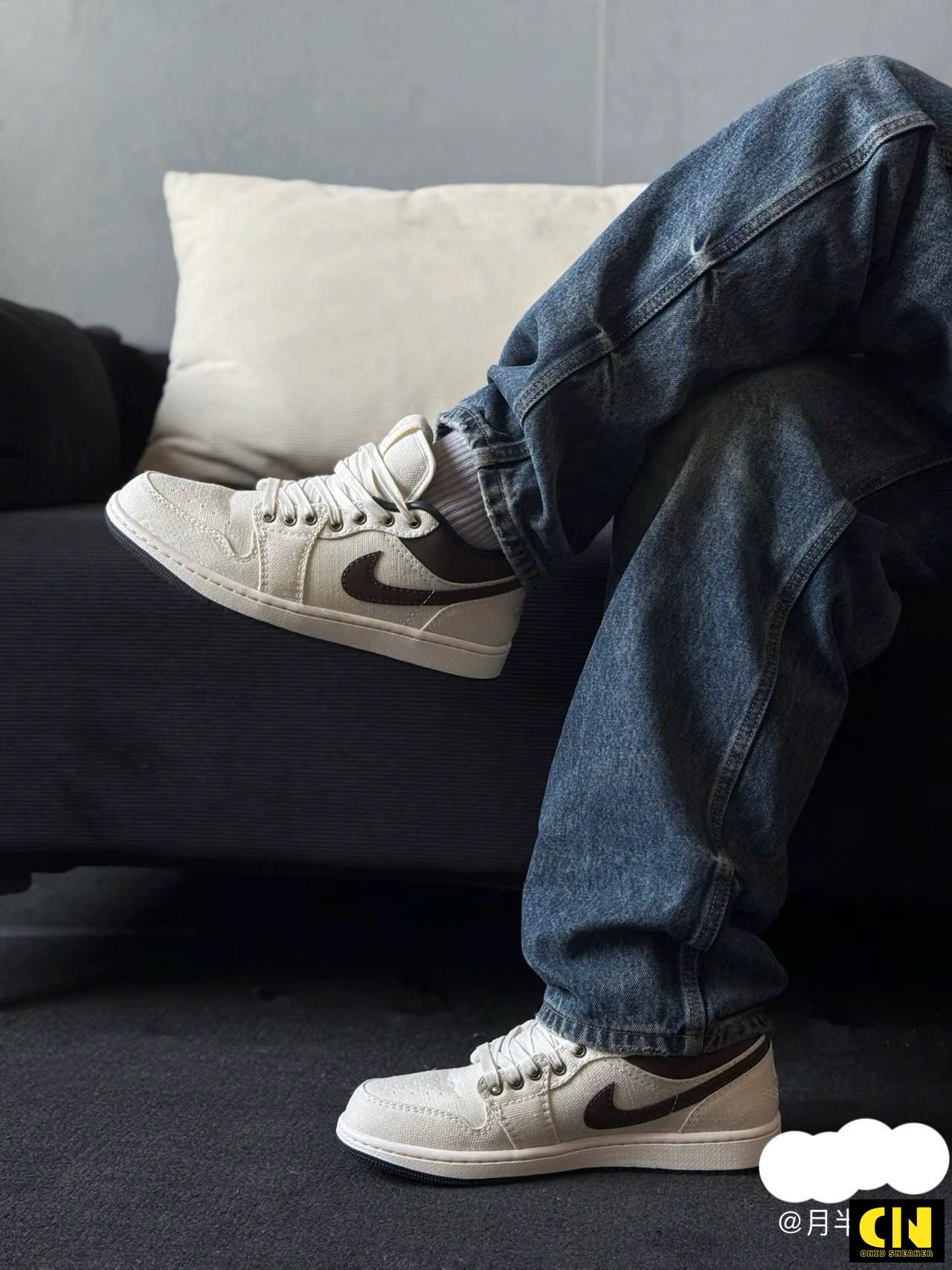 Giày Sneaker Nike Air Jordan 1 Low Pale Ivory Baroque Brown Giày Sneaker Nike Air Jordan 1 Low Pale Ivory Baroque Brown