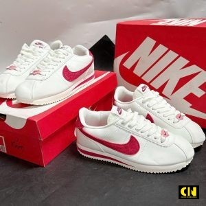 Giay Sneaker Nike Cortez Heart White Red Giày Sneaker Nike Cortez Heart White Red