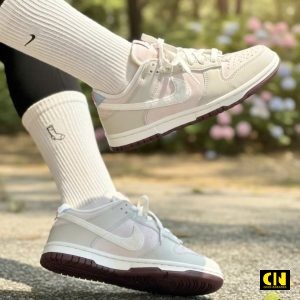 Giay Sneaker Nike Dunk Low Valentines Day Pink Cream Giày Sneaker Nike Dunk Low Valentine's Day Pink Cream