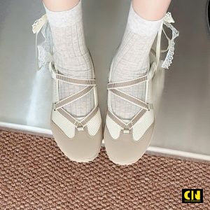 Giay Sneaker Nu Jeep Outdoor Low Top Beige Giày Sneaker Nữ Jeep Outdoor Low Top Beige