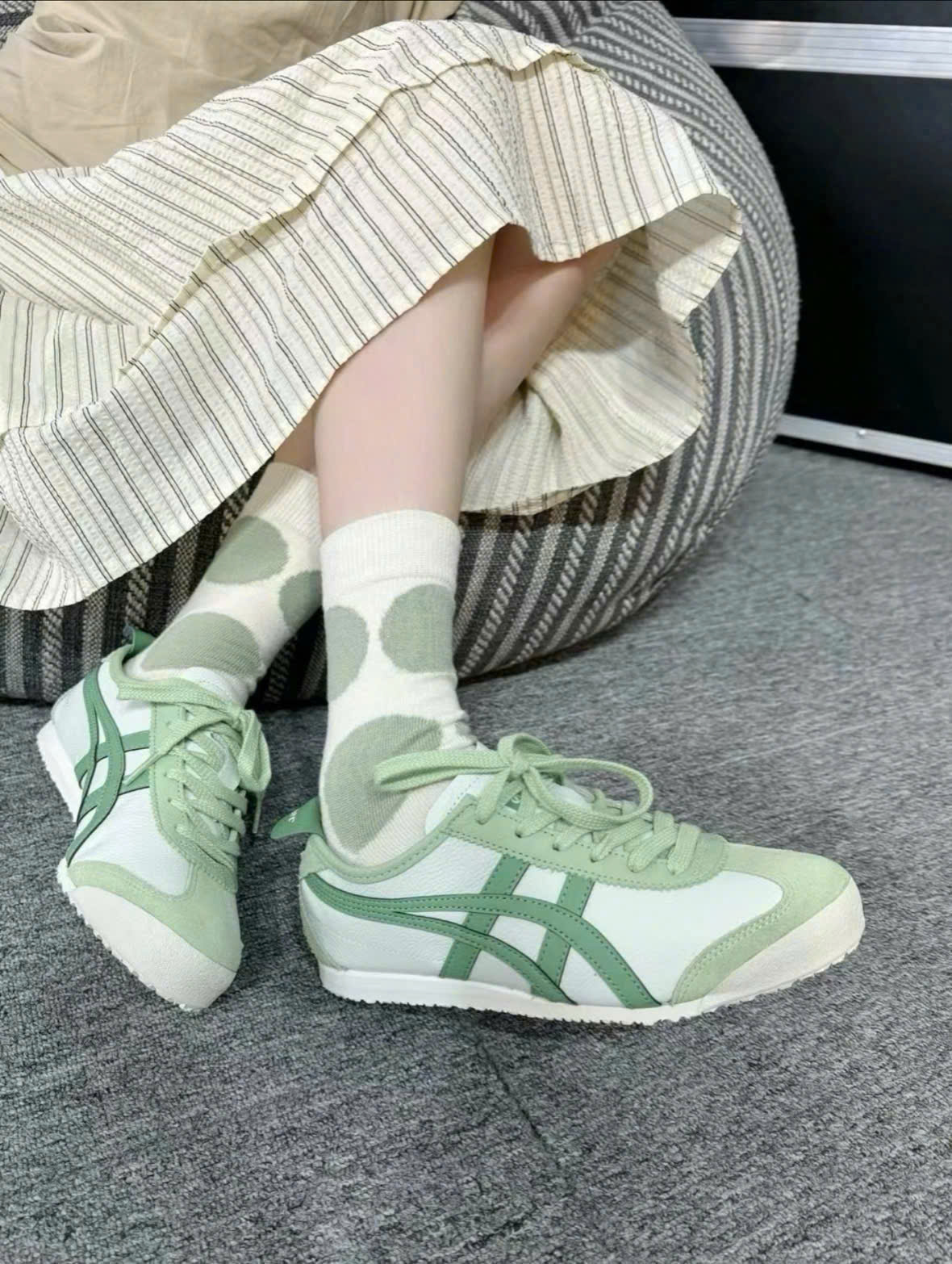 Giày Sneaker Onitsuka Tiger Mexico 66 Airy Green Giày Sneaker Onitsuka Tiger Mexico 66 Airy Green