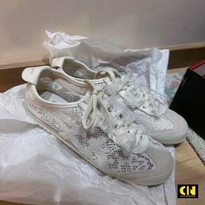 Giay Sneaker Onitsuka Tiger Mexico 66 Jacquard Mesh Gray Giày Sneaker Onitsuka Tiger Mexico 66 Jacquard Mesh Gray
