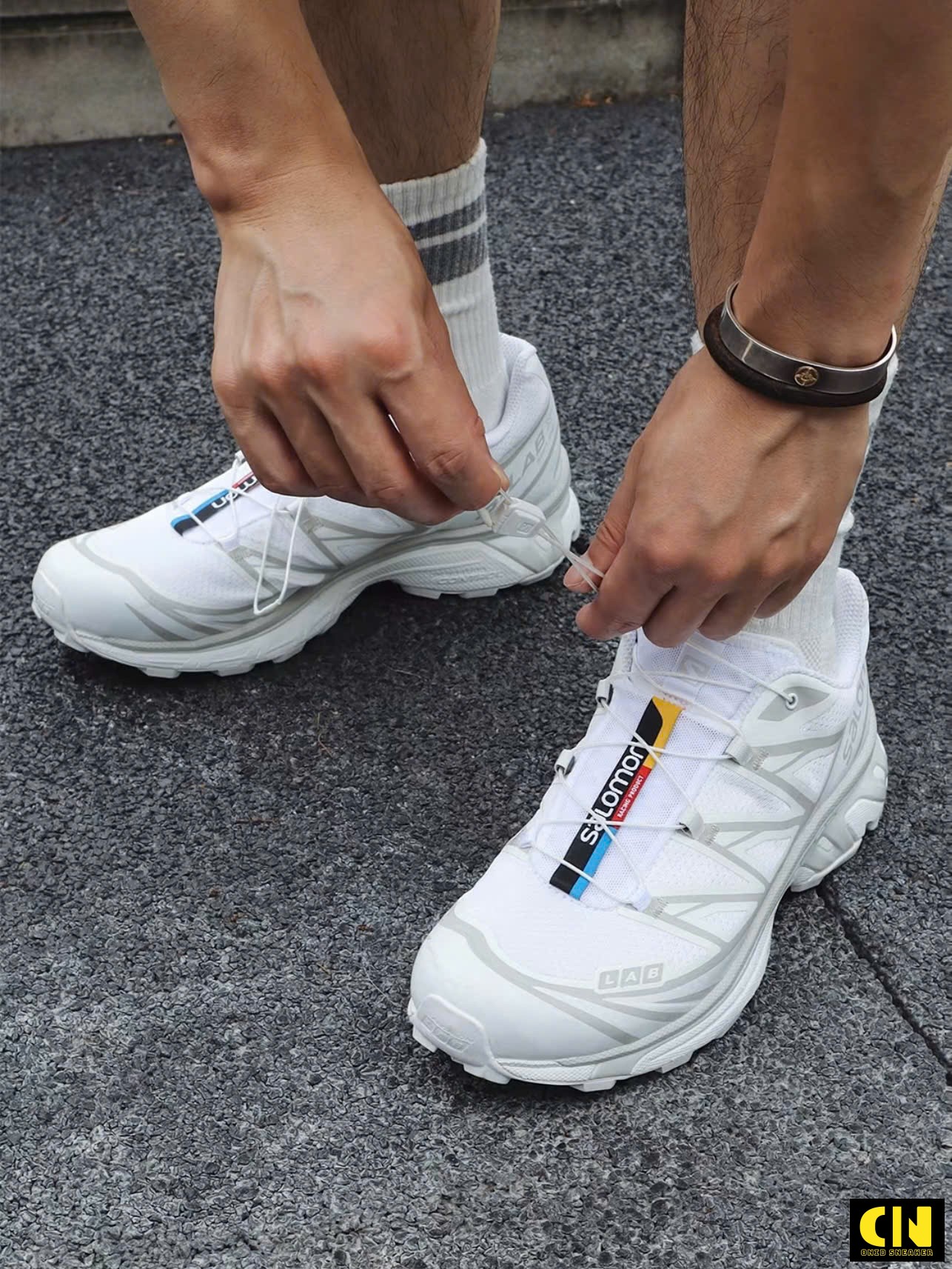 Giày Sneaker Salomon Xt-6 Advanced White Giày Sneaker Salomon XT-6 Advanced White