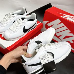 Giay The Thao Nike Classic Cortez White Black Giày Thể Thao Nike Classic Cortez White Black