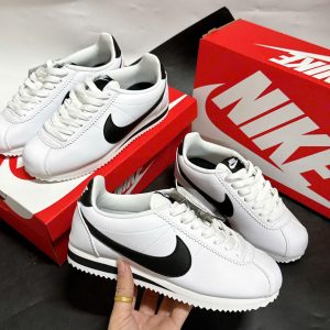 Giay The Thao Nike Cortez Mau Trang Den Giày Thể Thao Nike Cortez Màu Trắng Đen