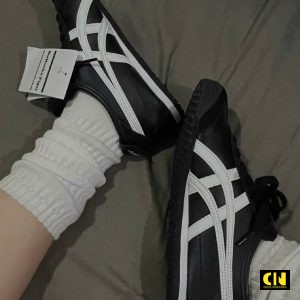 Giay The Thao Onitsuka Tiger Mexico 66 Black White Giày Thể Thao Onitsuka Tiger Mexico 66 Black White