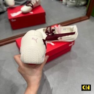 Giay The Thao Puma Mau Trang Phoi Ren Giày Thể Thao Puma Màu Trắng Phối Ren