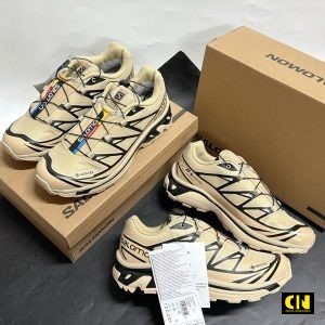 Giay The Thao Salomon Xt 6 Gore Tex Safari Mau Kem Giày Thể Thao Salomon XT-6 Gore-Tex Safari Màu Kem