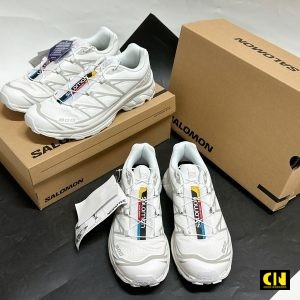 Giay The Thao Salomon Xt 6 Mau Trang Sua Giày Thể Thao Salomon XT-6 Màu Trắng Sữa