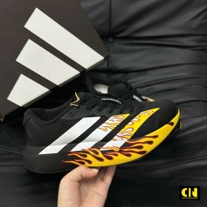 Giay Adidas Adizero Evo Sl Black White Thrasher Giày Adidas Adizero Evo SL Black White Thrasher