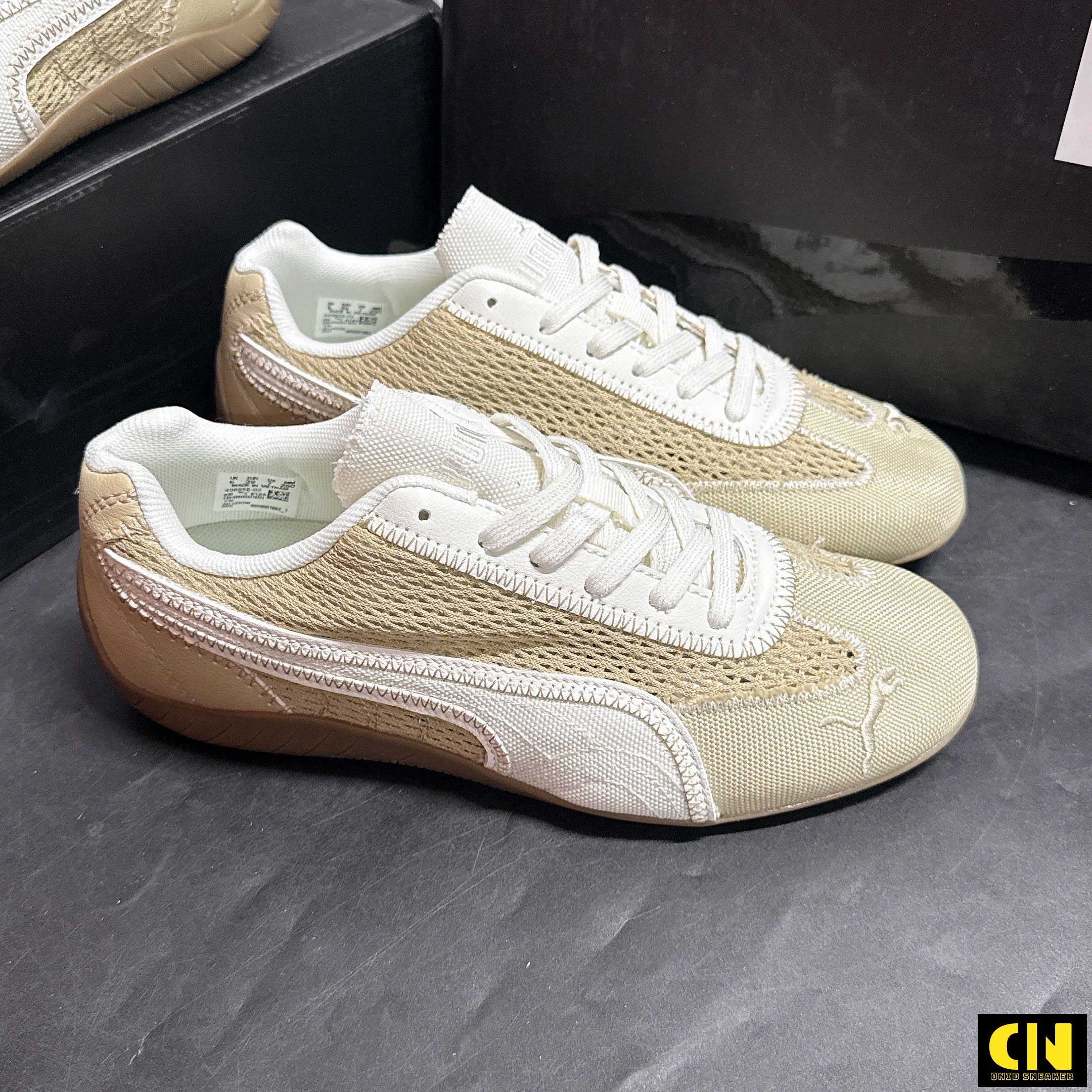 Giày Bệt Puma Speedcat Màu Nâu Nhạt Giày Bệt Puma Speedcat Màu Nâu Nhạt