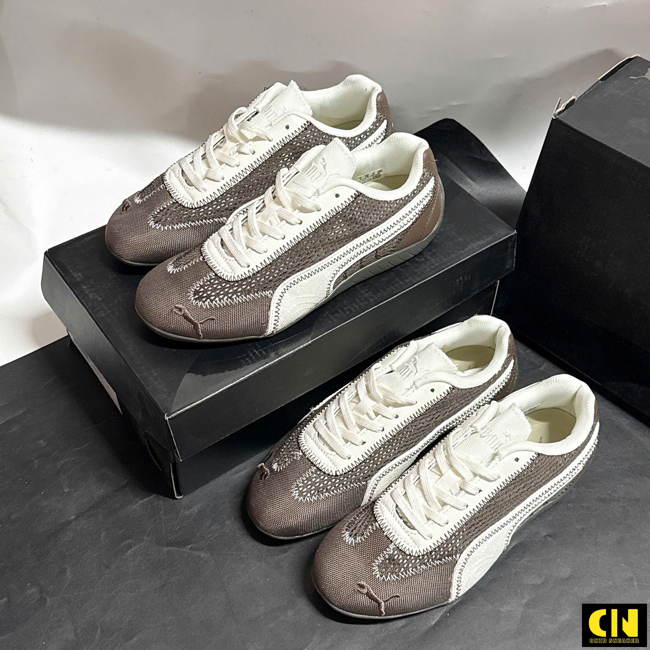 Giày Bệt Puma Speedcat Nữ Phối Lưới Giày Bệt Puma Speedcat Nữ Phối Lưới