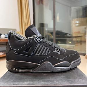 Giay Bong Ro Nike Air Jordan 4 Mau Den Giày Bóng Rổ Nike Air Jordan 4 Màu Đen