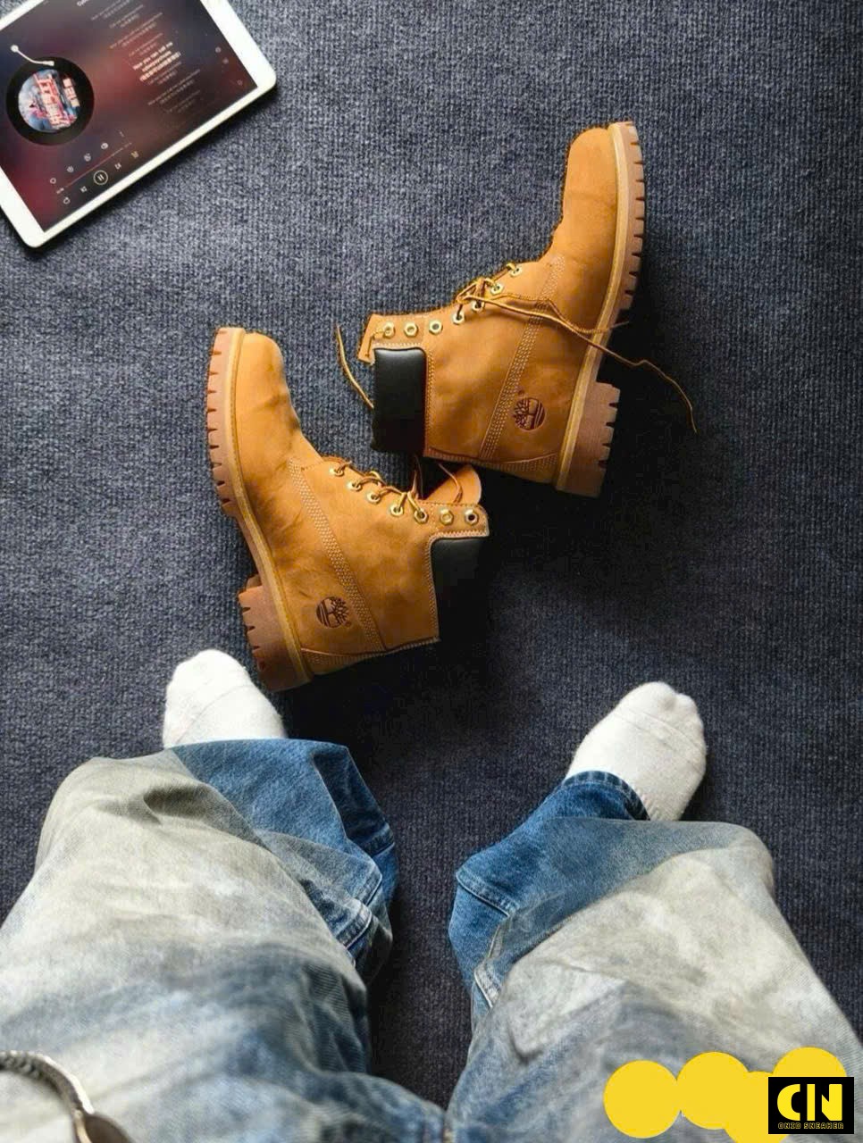 Giày Boot Casual Timberland 10361W Da Lộn Màu Nâu Bò Giày Boot Casual Timberland 10361W Da Lộn Màu Nâu Bò