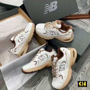 Giay Casual New Balance 530 Niko And Trang Nau Kem Giày Casual New Balance 530 Niko And Trắng Nâu Kem