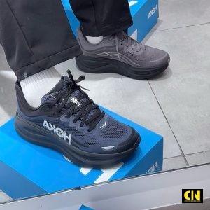 Giay Chay Bo Hoka Bondi 9 Mau Xanh Than Giày Chạy Bộ Hoka Bondi 9 Màu Xanh Than