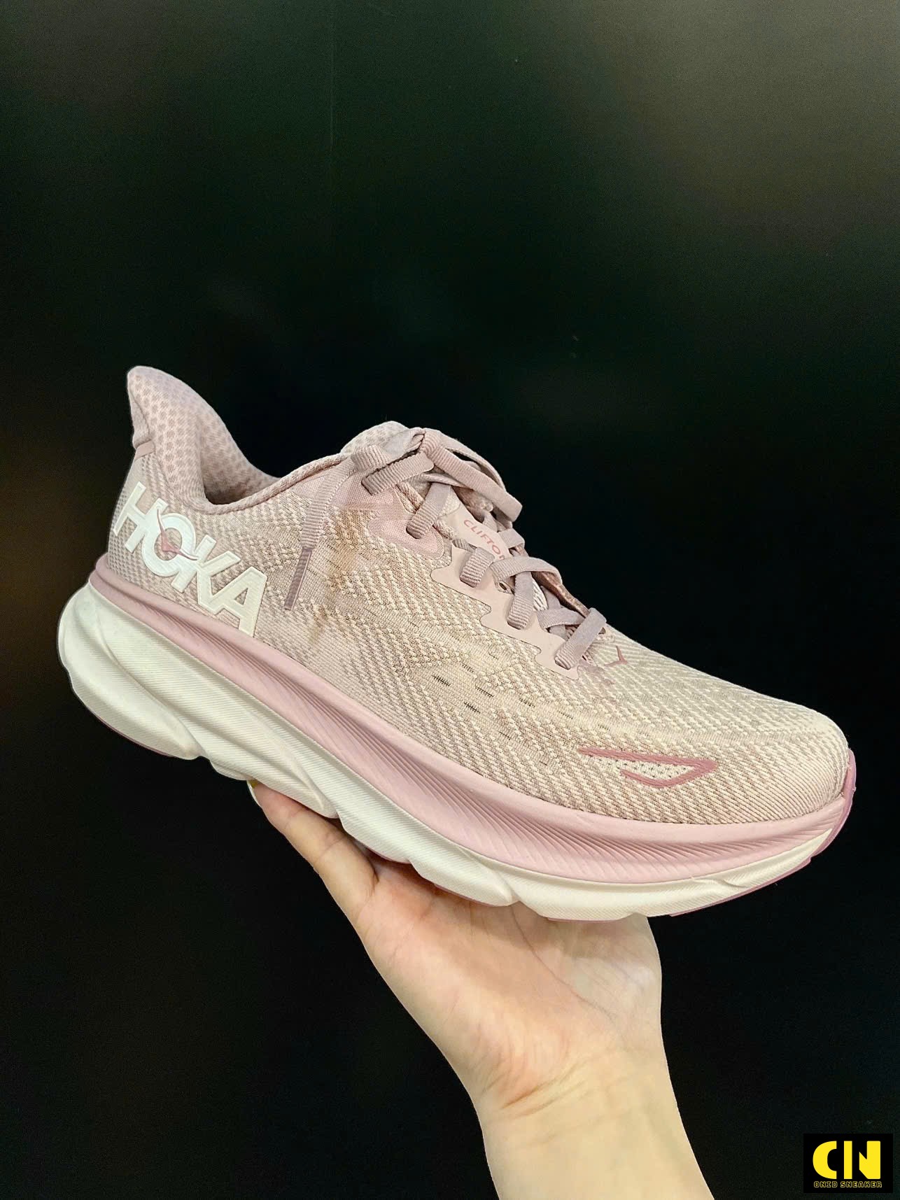Giày Chạy Bộ Nam Nữ Hoka Clifton 9 Màu Hồng Tím Giày Chạy Bộ Nam Nữ Hoka Clifton 9 Màu Hồng Tím