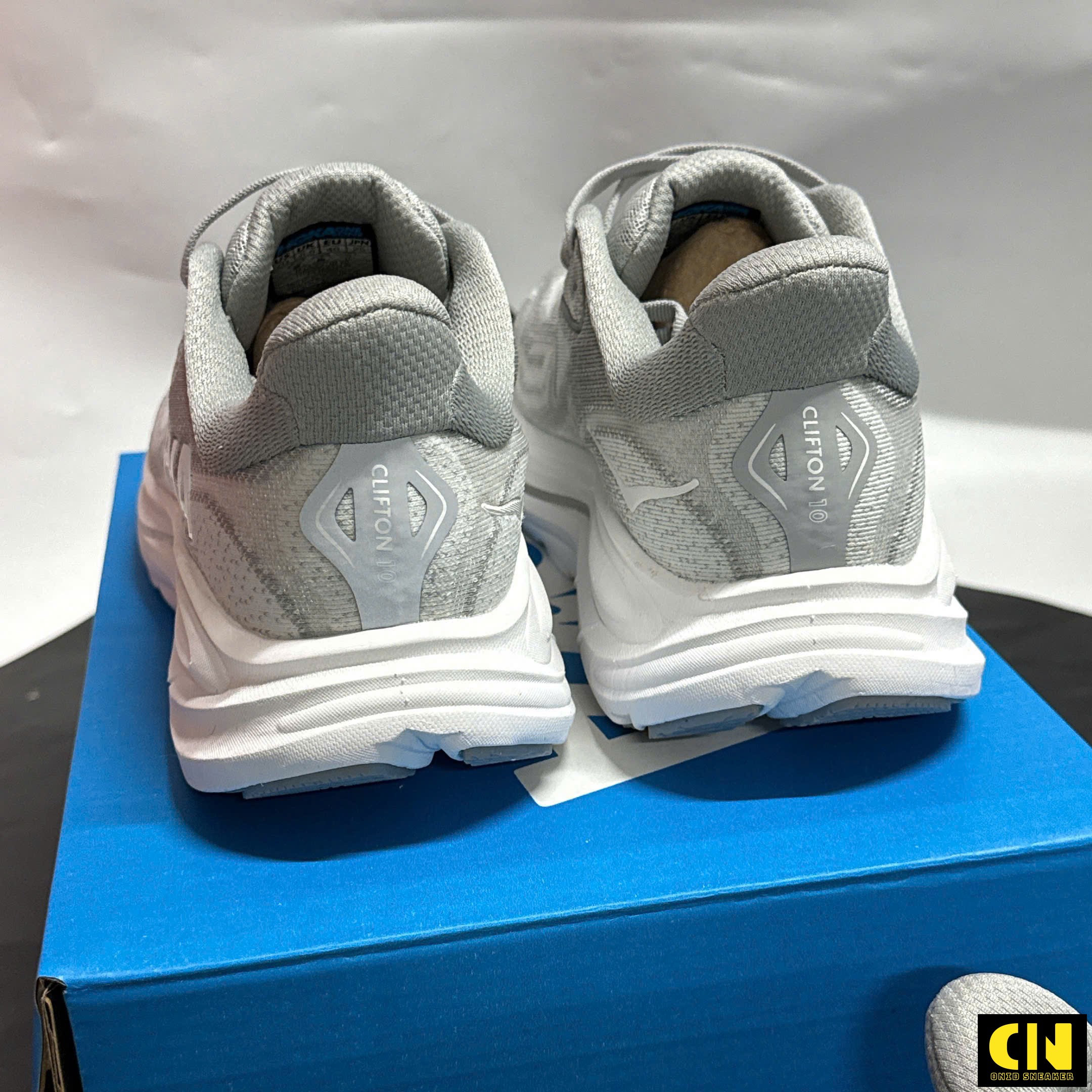 Giày Chạy Marathon Hoka Clifton 10 Galactic Grey Giày Chạy Marathon HOKA Clifton 10 Galactic Grey