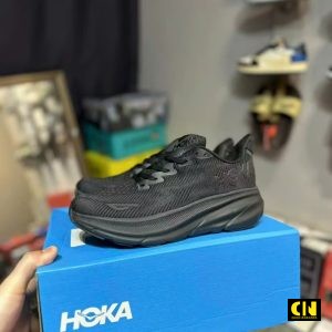 Giay Chay Road Hoka Clifton 9 Ban Phoi Mau Den Giày Chạy Road Hoka Clifton 9 Bản Phối Màu Đen