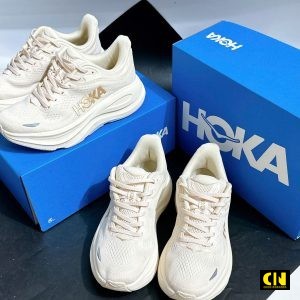 Giay Hoka Bondi 9 White Giày HOKA Bondi 9 White