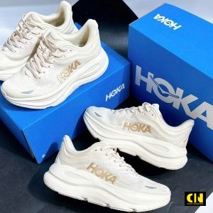 Giày HOKA Bondi 9 Wide Vanilla Birch