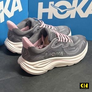 Giay Hoka Clifton 10 Dame Galaxy Dried Rose Xam Hong Giày HOKA Clifton 10 Dame Galaxy Dried Rose Xám Hồng