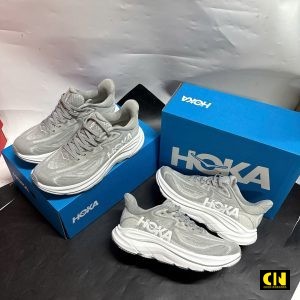 Giày HOKA Clifton 10 Running Stellar Grey Galactic Grey