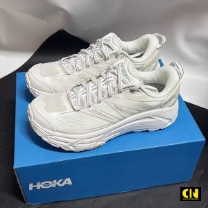Giay Hoka Mafate Speed 2 Trang Hang Chuan Giày HOKA Mafate Speed 2 Trắng Hàng Chuẩn