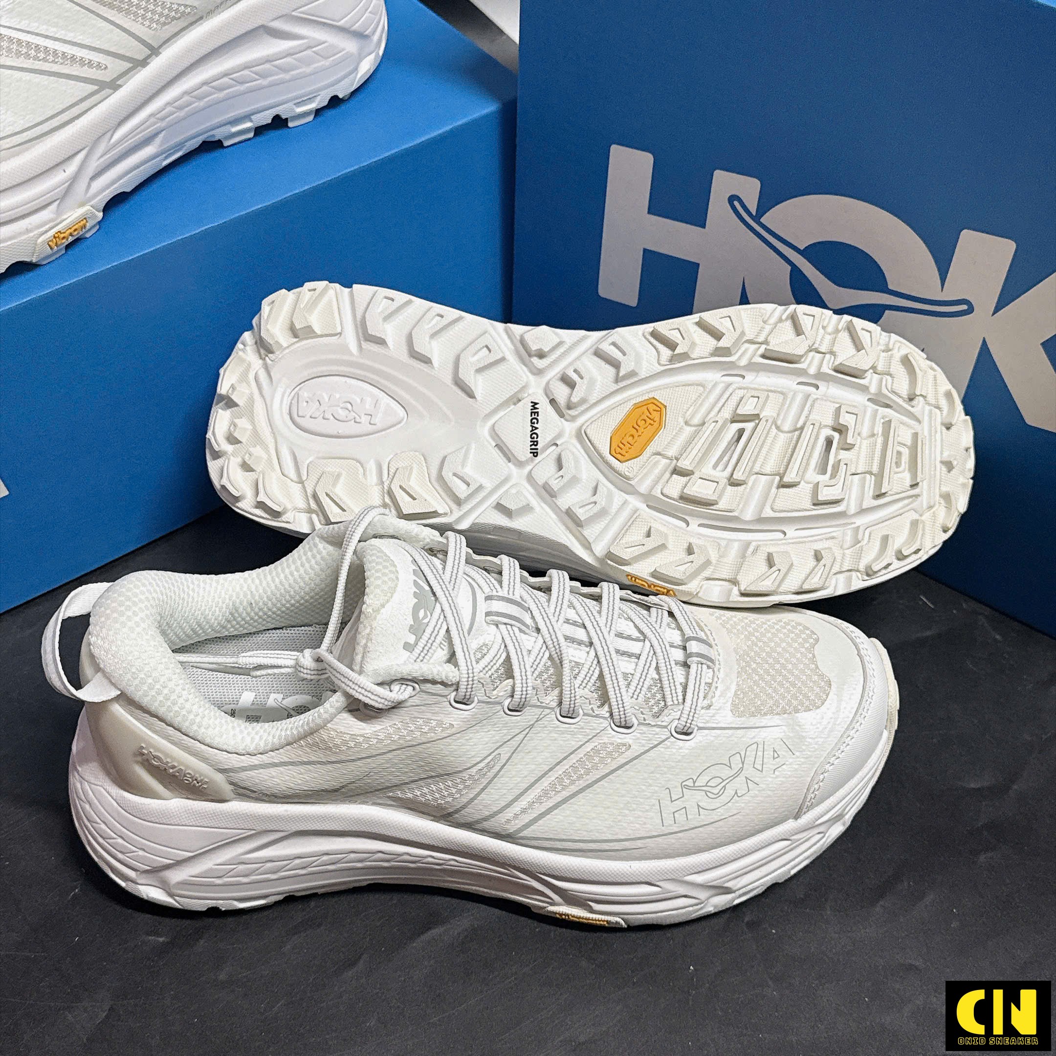 Giày Hoka Mafate Speed 2 Trắng Giày HOKA Mafate Speed 2 Trắng