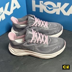 Giay Hoka Womens Clifton 10 Running Shoes Galaxy Dried Rose Giày HOKA Women's Clifton 10 Running Shoes Galaxy Dried Rose