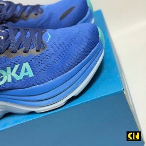 Giay Hoka Bondi 8 Blue 1123202 Bbbg Mau Xanh Duong Giày Hoka Bondi 8 Blue 1123202-BBBG Màu Xanh Dương