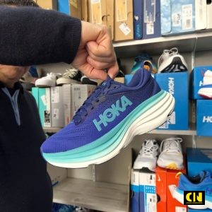 Giay Hoka Bondi 8 Xanh Duong Blue Trang Xanh Duong Giày Hoka Bondi 8 Xanh Dương Blue Trắng Xanh Dương