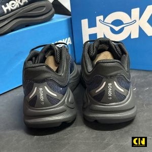 Giay Hoka Bondi 9 Mau Xanh Navy Dam De Den Giày Hoka Bondi 9 Màu Xanh Navy Đậm Đế Đen