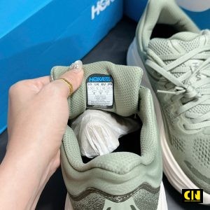 Giay Hoka Bondi 9 Sea Moss De Phan Quang Giày Hoka Bondi 9 Sea Moss Đế Phản Quang