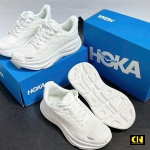 Giay Hoka Bondi 9 Trang Full Hop Tem Tag Day Du Giày Hoka Bondi 9 Trắng Full Hộp Tem Tag Đầy Đủ