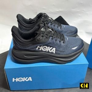 Giay Hoka Bondi 9 Xanh Varsity Navy Black Giày Hoka Bondi 9 Xanh Varsity Navy Black