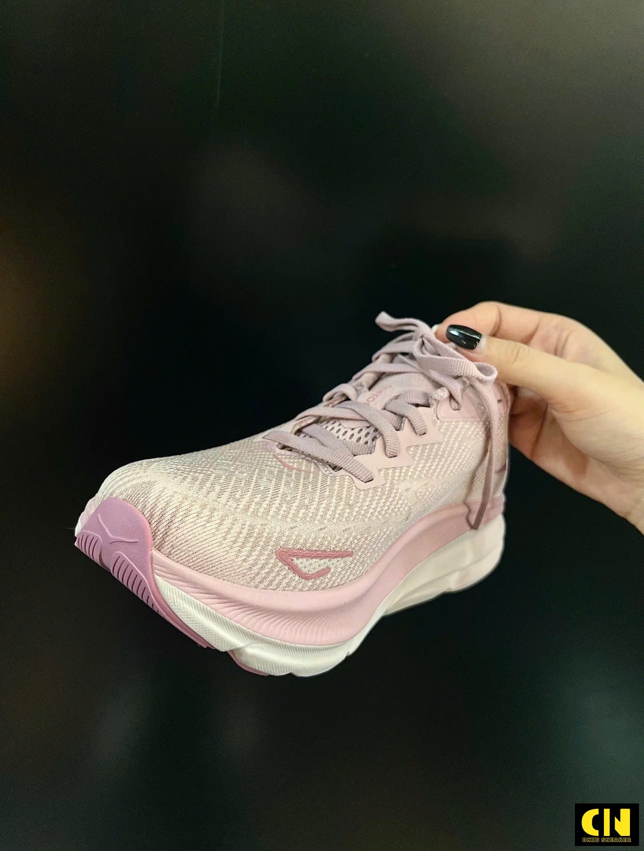 Giày Hoka Clifton 9 Màu Hồng Trắng Giày Hoka Clifton 9 Màu Hồng Trắng