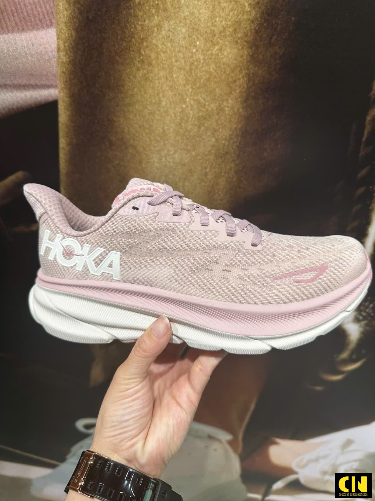 Giày Hoka Clifton 9 Running Pink Giày Hoka Clifton 9 Running Pink