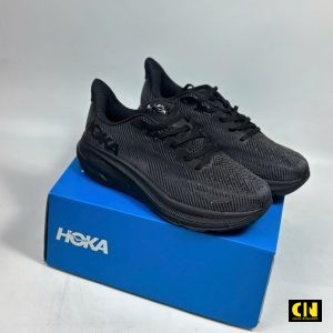 Giay Hoka Clifton 9 Triple Black Full Den Giày Hoka Clifton 9 Triple Black Full Đen