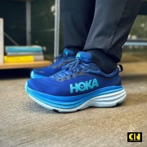 Giay Hoka One One Bondi 8 Blue Trang Xanh Blue Giày Hoka One One Bondi 8 Blue Trắng Xanh Blue