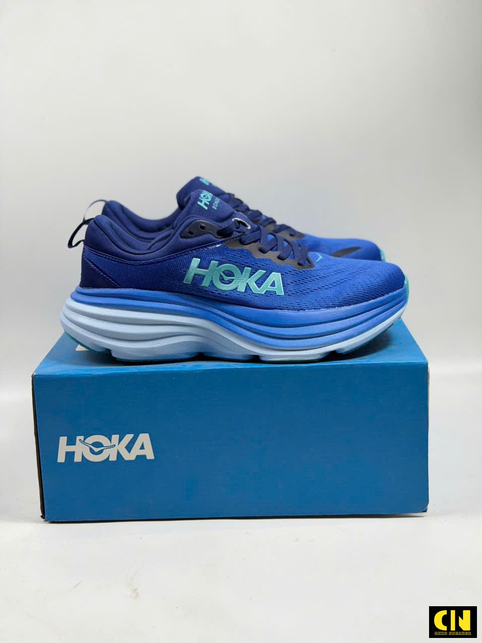 Giày Hoka One One Bondi 8 Blue Giày Hoka One One Bondi 8 Blue
