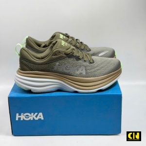 Giày Hoka One One Bondi 8 Olive Haze Mercury