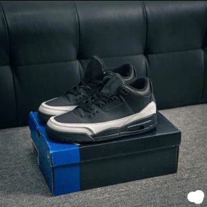 Giay Jordan 3 Retro Fragment Black White Giày Jordan 3 Retro Fragment Black White