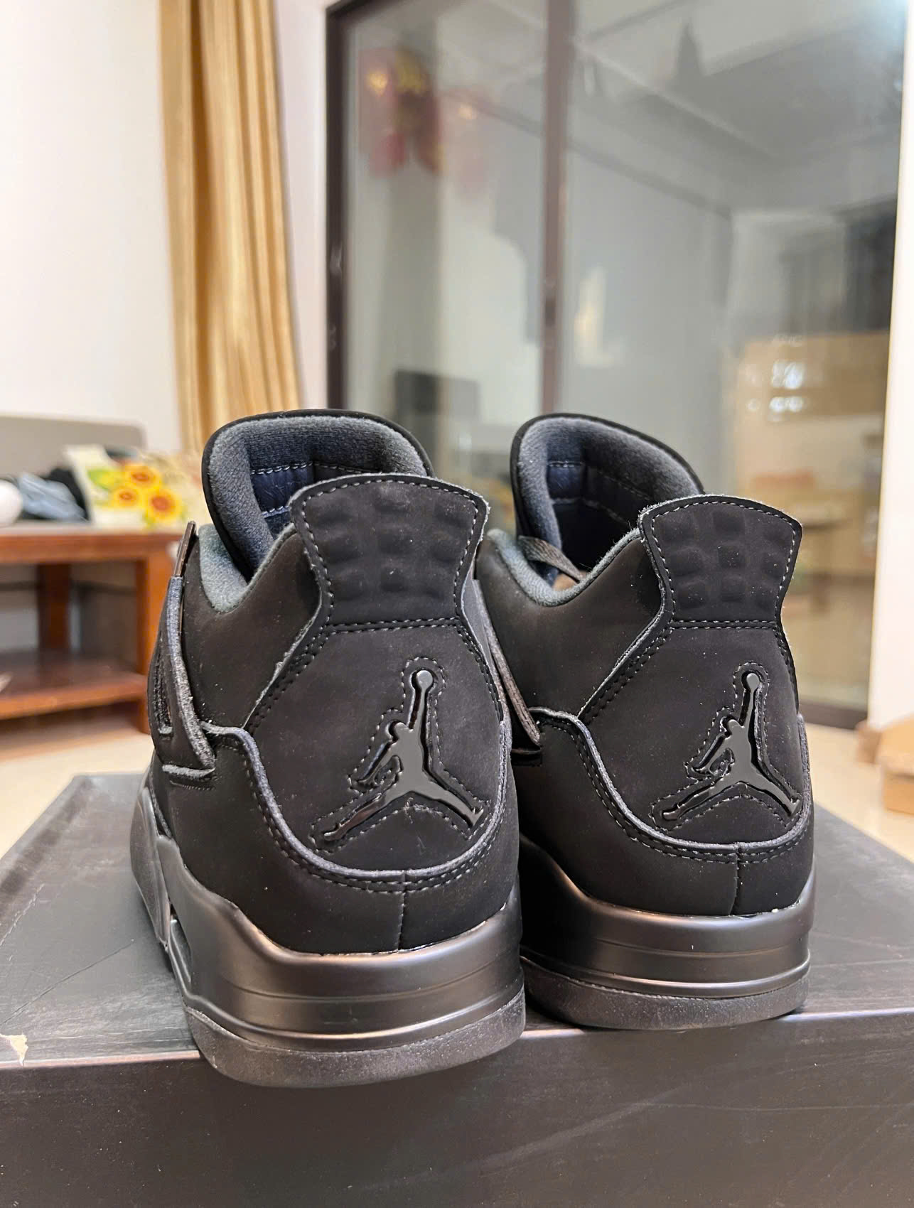 Giày Jordan 4 Black Cat Full Đen Giày Jordan 4 Black Cat Full Đen