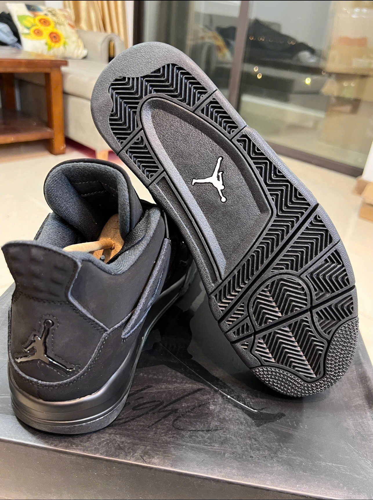 Giày Jordan 4 Black Cat Giày Jordan 4 Black Cat