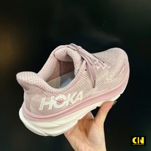Giay Luoi The Thao Hoka Clifton 9 Mau Pink Giày Lưới Thể Thao Hoka Clifton 9 Màu Pink