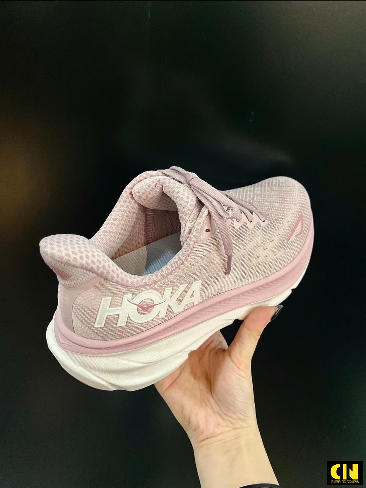 Giày Lưới Thể Thao Hoka Clifton 9 Màu Pink Giày Lưới Thể Thao Hoka Clifton 9 Màu Pink