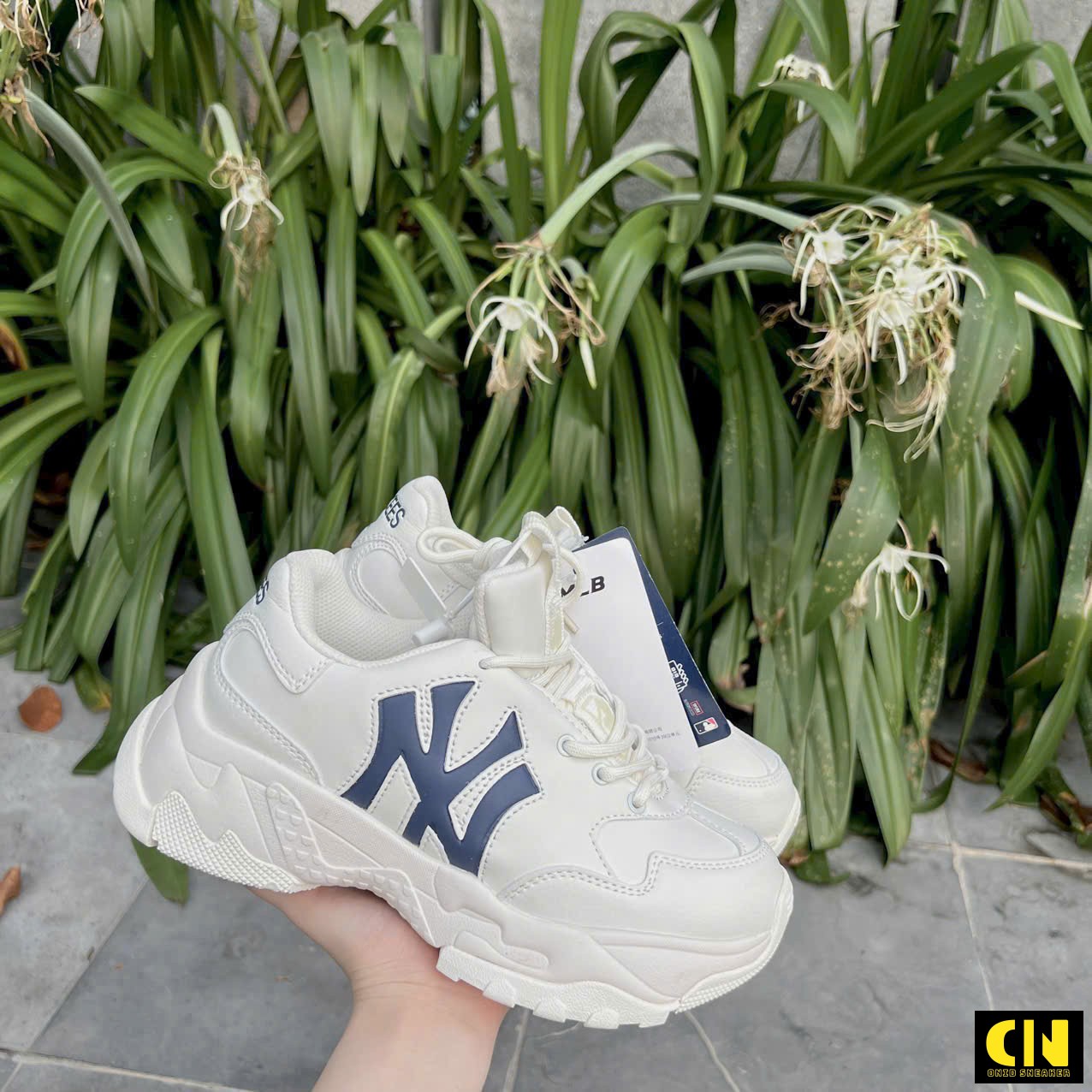 Giày Mlb Ny Window Đế Cao 6Cm Giày MLB NY Window Đế Cao 6cm