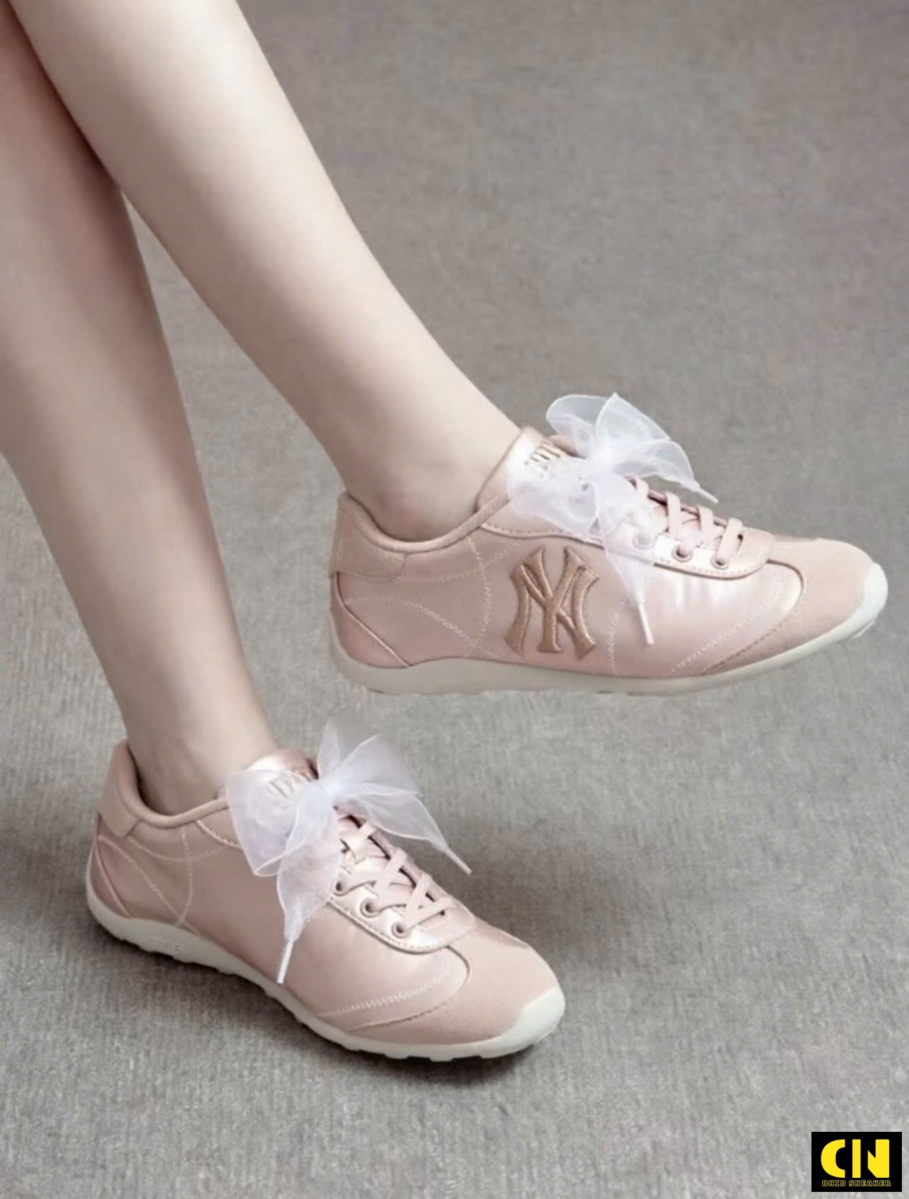 Giày Mlb Sleek Powder Màu Hồng Baby Giày MLB Sleek Powder Màu Hồng Baby