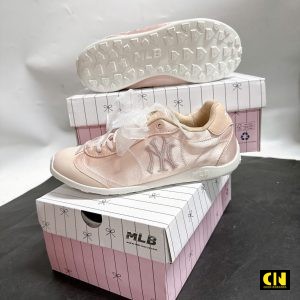 Giay Mlb Sleek Powder New York Yankees Pink Fullbox Giày MLB Sleek Powder New York Yankees Pink Fullbox